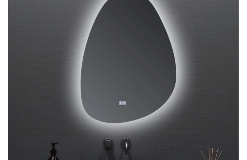 Asymmetrische spiegel met ledverlichting Action | Review | De Beste Kopen
