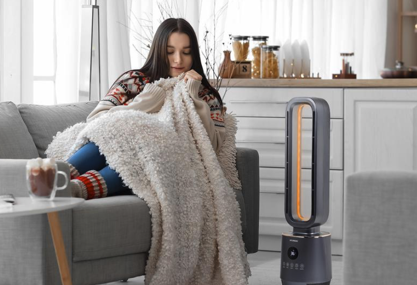 Bladeless ventilatorkachel hyundai bij de Action