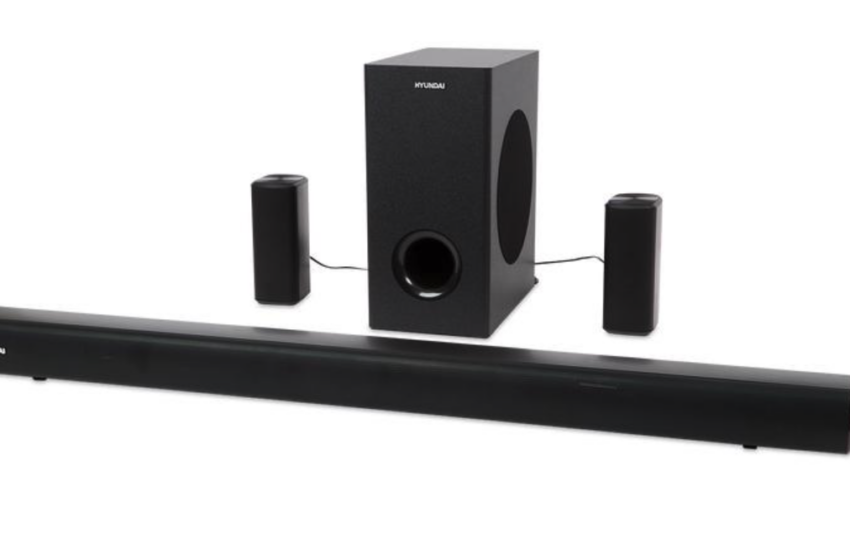Hyundai 5.1 Surround Cinema-set Matzwart