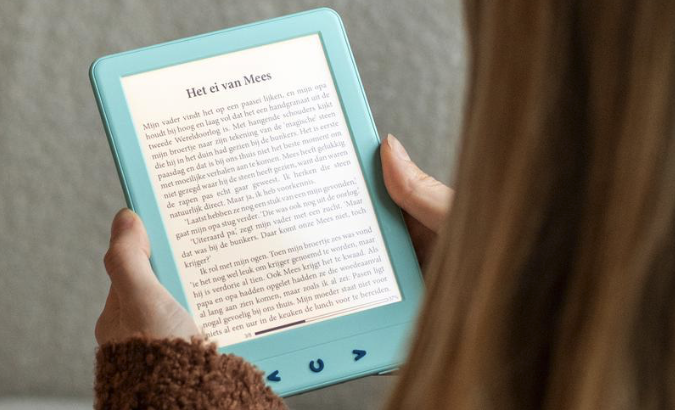 Silvergear e-reader blauw en zwart van de Action