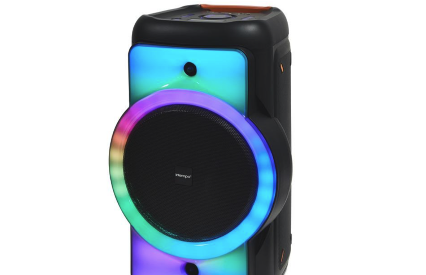 Draadloze XL Party speaker met ledverlichting van de Action