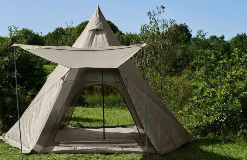 Action Glamping tipi tent - Review - De Beste kopen