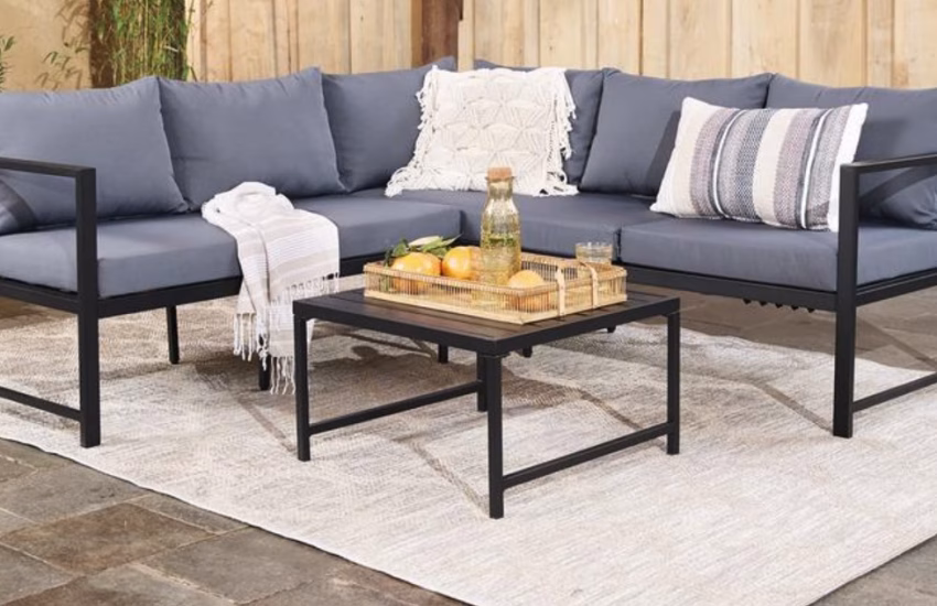 Aluminium loungeset - Zwart - Action - Review - De Beste Kopen