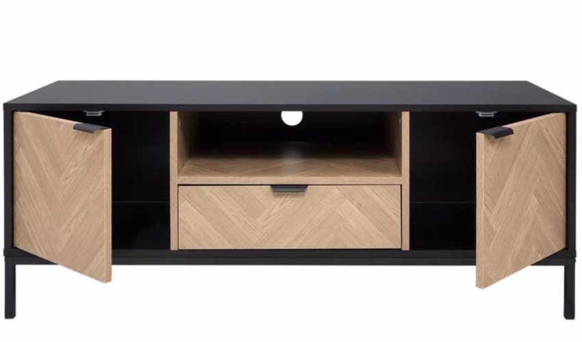kast met visgraat motief van de Action | Review
