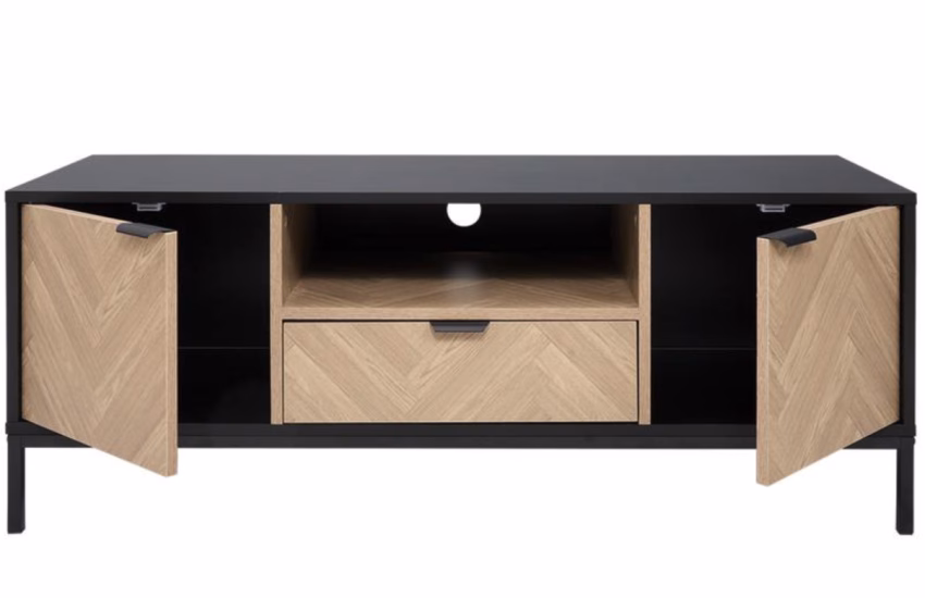 kast met visgraat motief van de Action | Review
