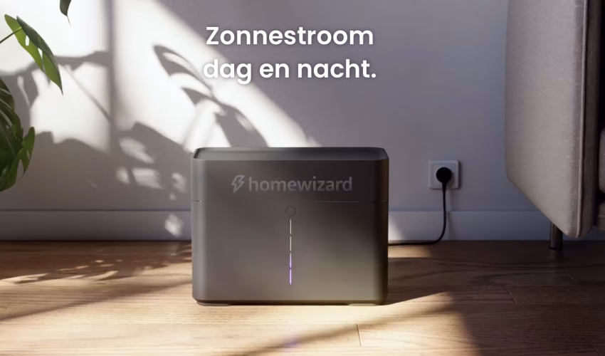 Homewizard thuisbatterij met 200 euro korting