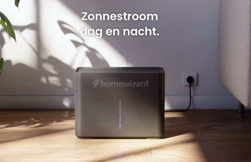 Homewizard thuisbatterij met 200 euro korting