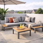 Modulaire loungeset 3-delig – grijs Action Review De Beste Kopen
