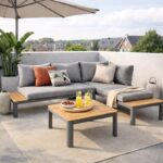 Modulaire loungeset 3-delig – grijs Action Review De Beste Kopen