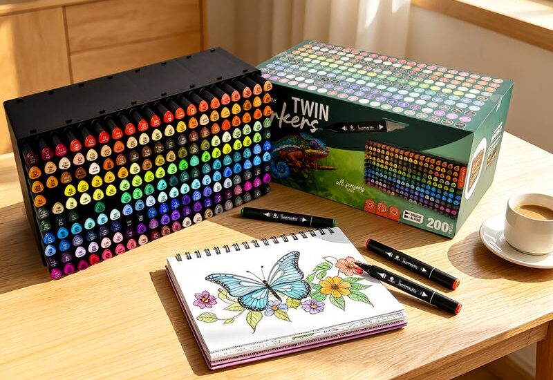 DécoTime twinmarkers 200 kleuren Action Review De Beste Kopen