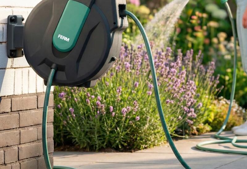 FERM automatische tuinslanghaspel Action review De Beste Kopen