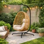 Hangstoel met standaard - bruin Action Review De Beste Kopen