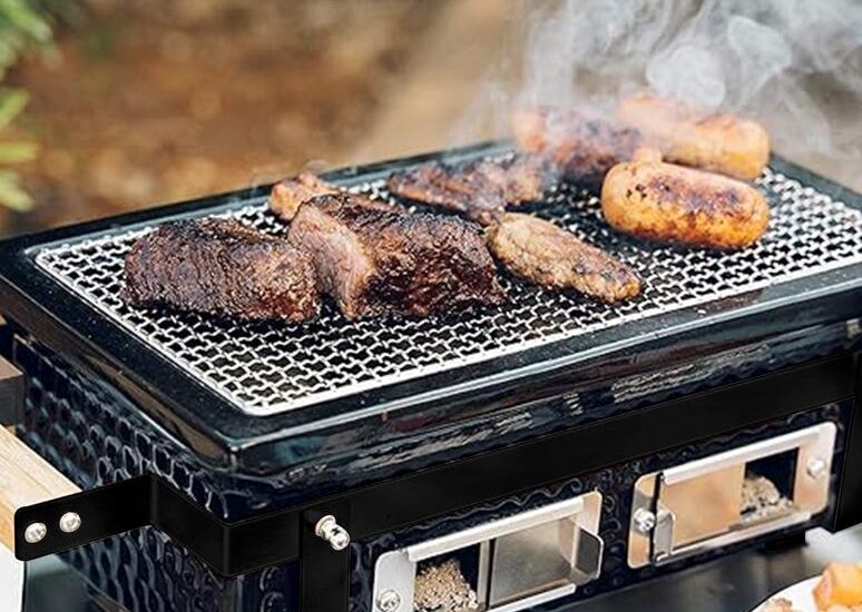 Keramische tafelbarbecue - zwart Action Review De Beste Kopen
