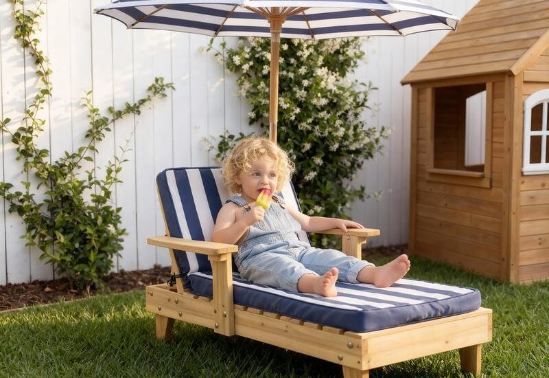 Kinderligstoel met parasol Action Review De Beste Kopen