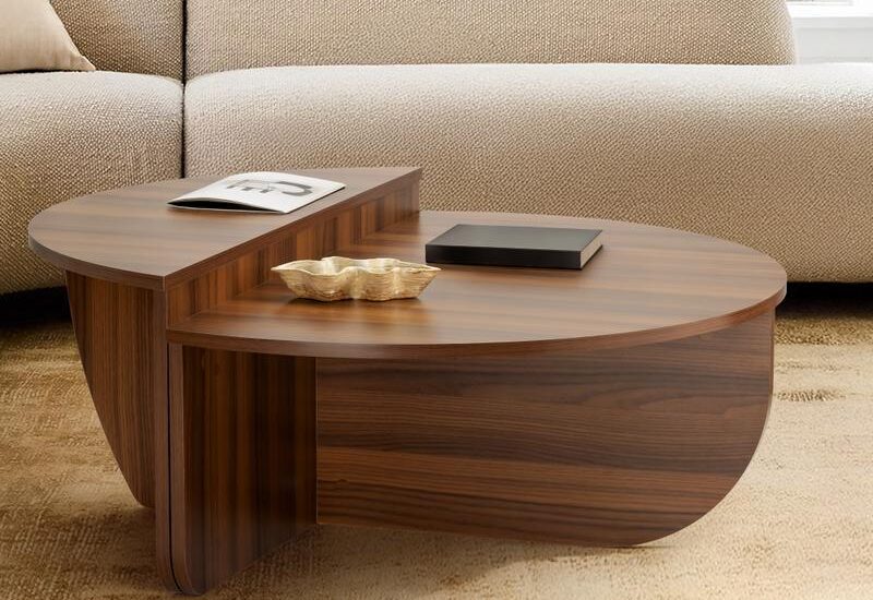 Ronde salontafel met twee niveaus Action Review De Beste Kopen