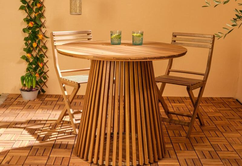 Ronde design tuintafel Action Review De Beste Kopen