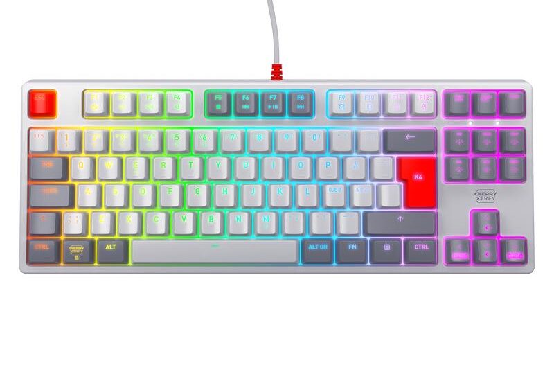 CHERRY XTRFY mechanisch gamingtoetsenbord K4V2 Action review De Beste Kopen