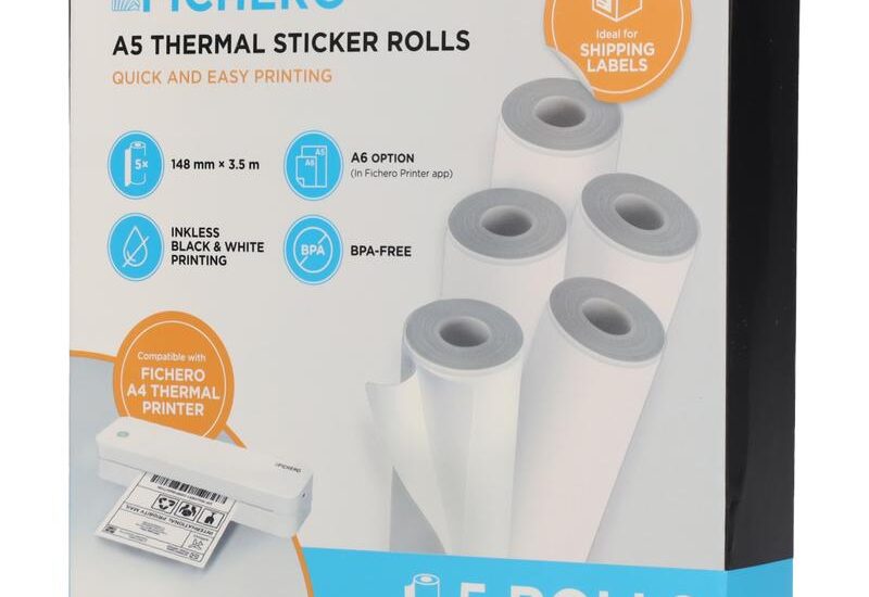 Fichero A5 thermisch stickerpapier Action review De Beste Kopen