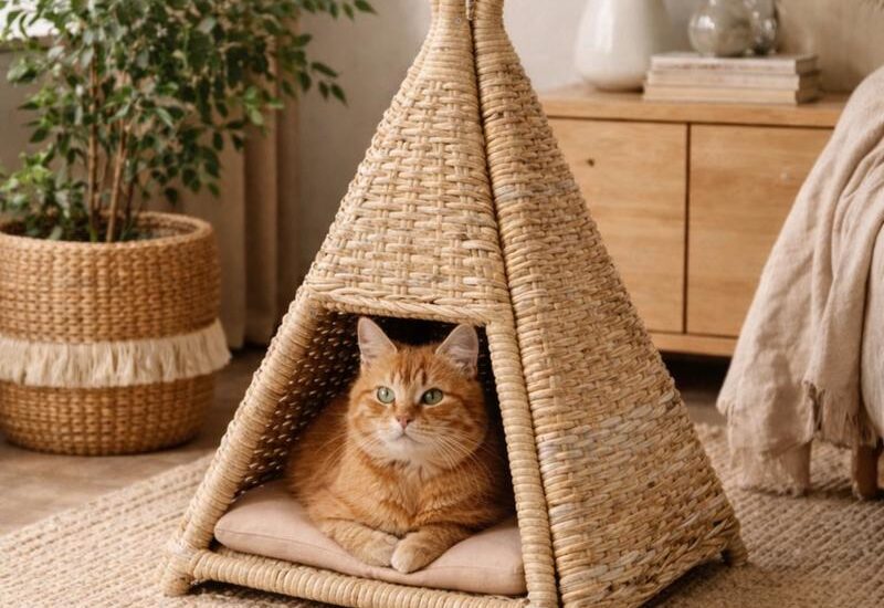 Kattenmand tipi met kussen Action Review De Beste Kopen