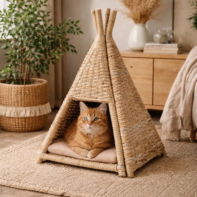 Kattenmand tipi met kussen Action Review De Beste Kopen