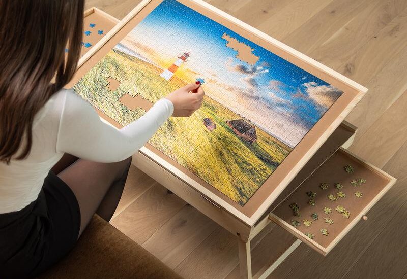 Puzzeltafel met uitklapbare poten Action review De Beste Kopen