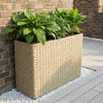 Rattan plantenbak 3-in-1 lichtbruin Action review De Beste Kopen