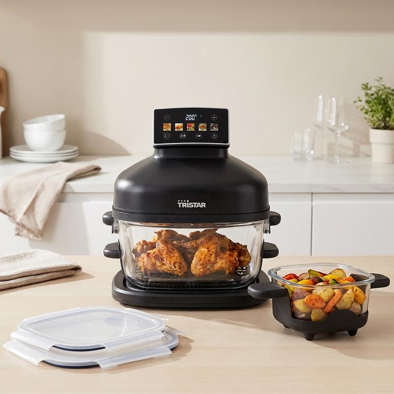 Tristar crispy glass airfryer Action review De Beste Kopen