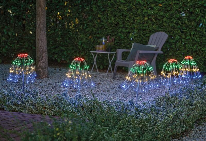 Tuinstekers kerstverlichting met buigbare takken - 5 stuks Action Review De Beste Kopen