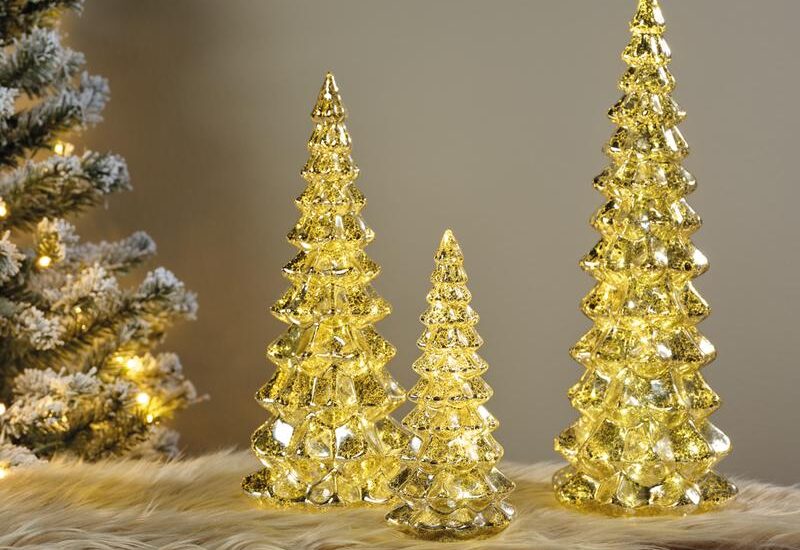 Glazen kerstbomenset met ledlampjes Action Review De Beste Kopen
