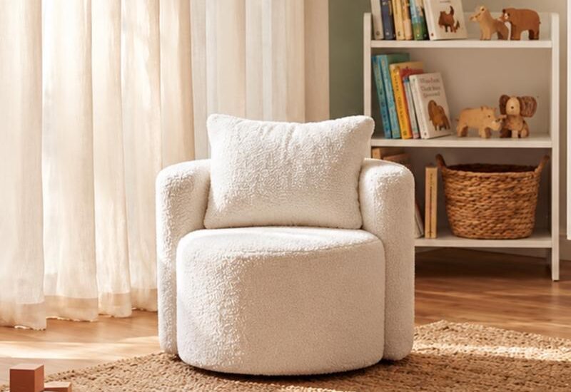 Kinderfauteuil met kussen - wit Action review De Beste Kopen