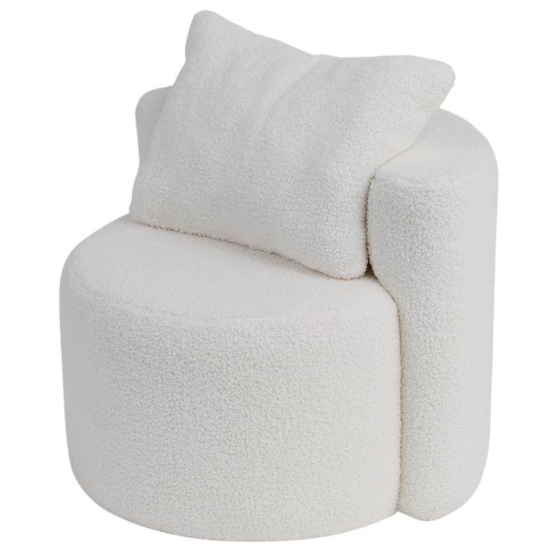 Kinderfauteuil met kussen - wit detail Action review De Beste Kopen