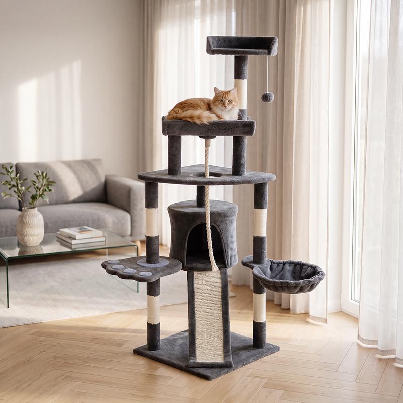 Krabpaal voor katten met sisal grijs Action review De Beste Kopen