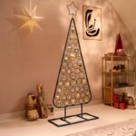Metalen kerstboom zwart en goud Action Review De Beste Kopen