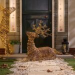 Liggend rendier met kerstverlichting voor buiten Action review De Beste Kopen