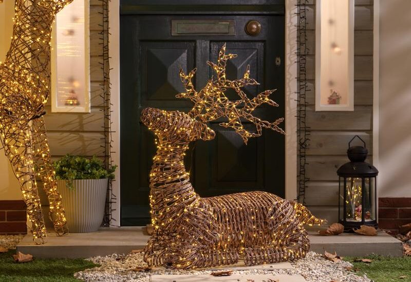 Liggend rendier met kerstverlichting voor buiten Action review De Beste Kopen